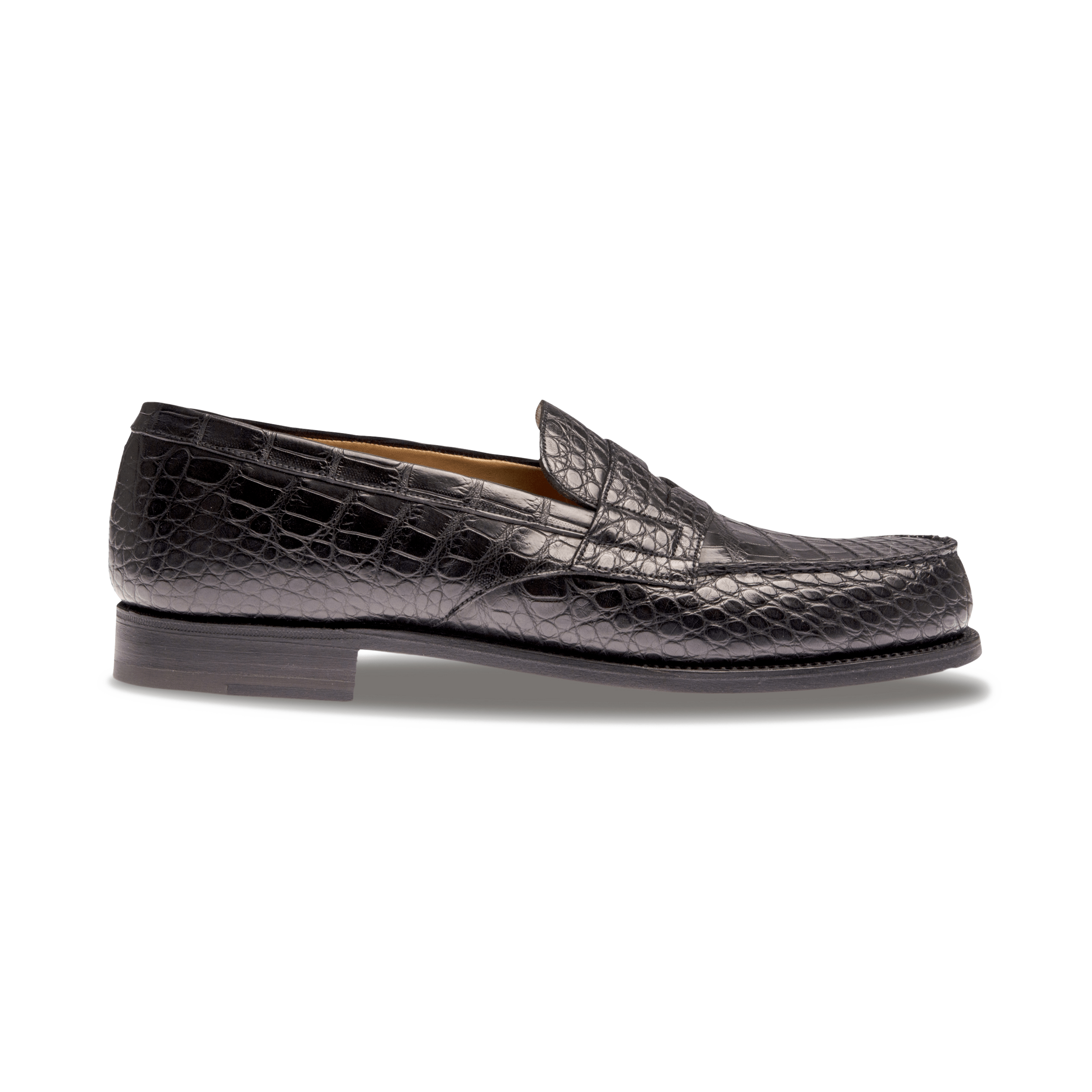 Mocassin 180 homme en Alligator noir – Weston