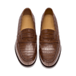 Mocassin 180 [homme Alligator marron]