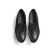Mocassin 180 Léger [homme cuir veau lisse noir]