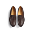 180 Loafer [Men Coffee caviar grain calfskin]