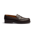 180 Loafer [Men Coffee caviar grain calfskin]