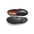 180 Loafer [Men Black caviar grain calfskin]