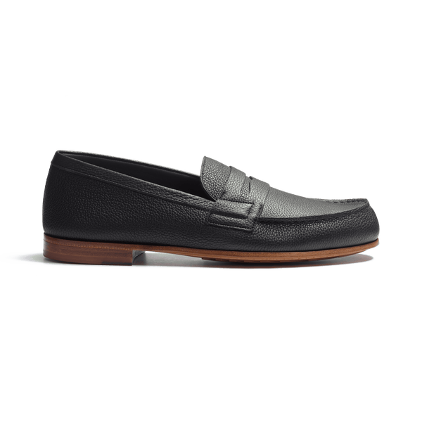 Men's Black Leather Le Moc' Weston Loafer – J.M. Weston