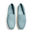 Le Moc' Weston [homme nubuck bleu d'avant]