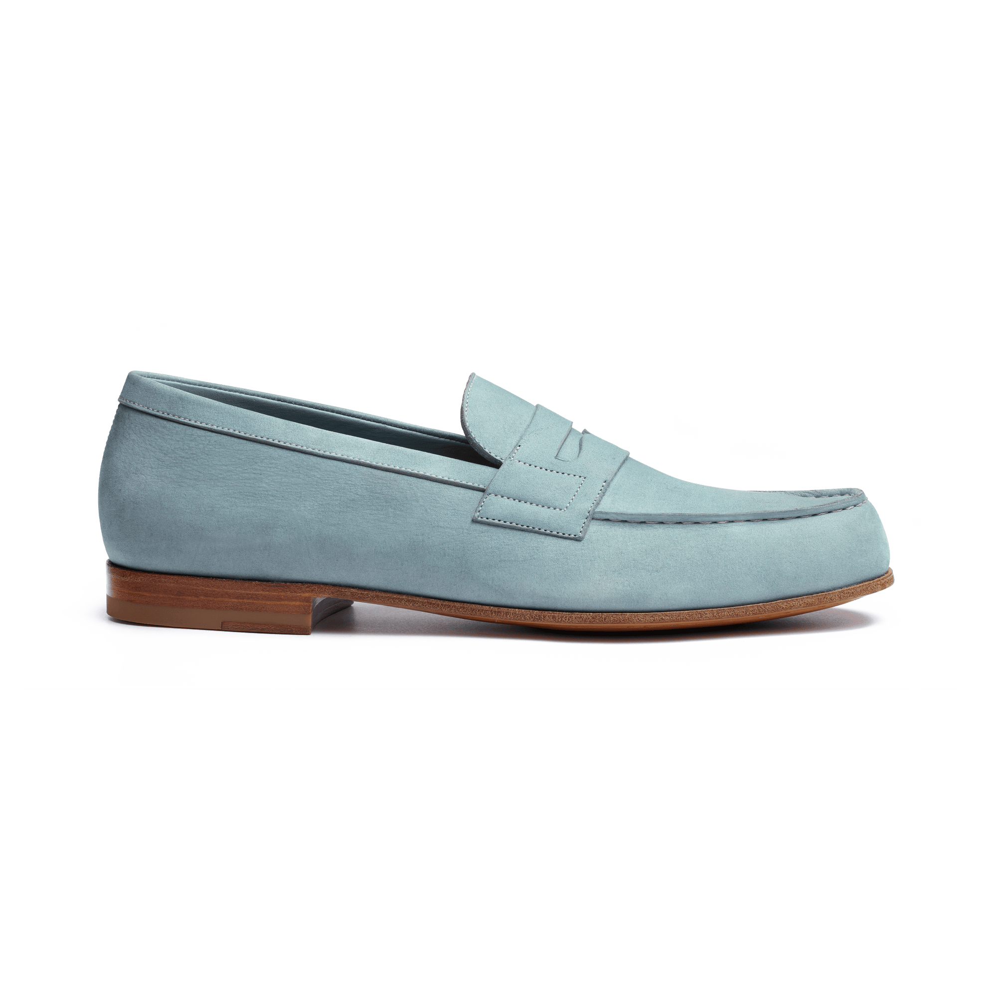Le Moc' Weston Loafer[Men Light Blue Nubuck]