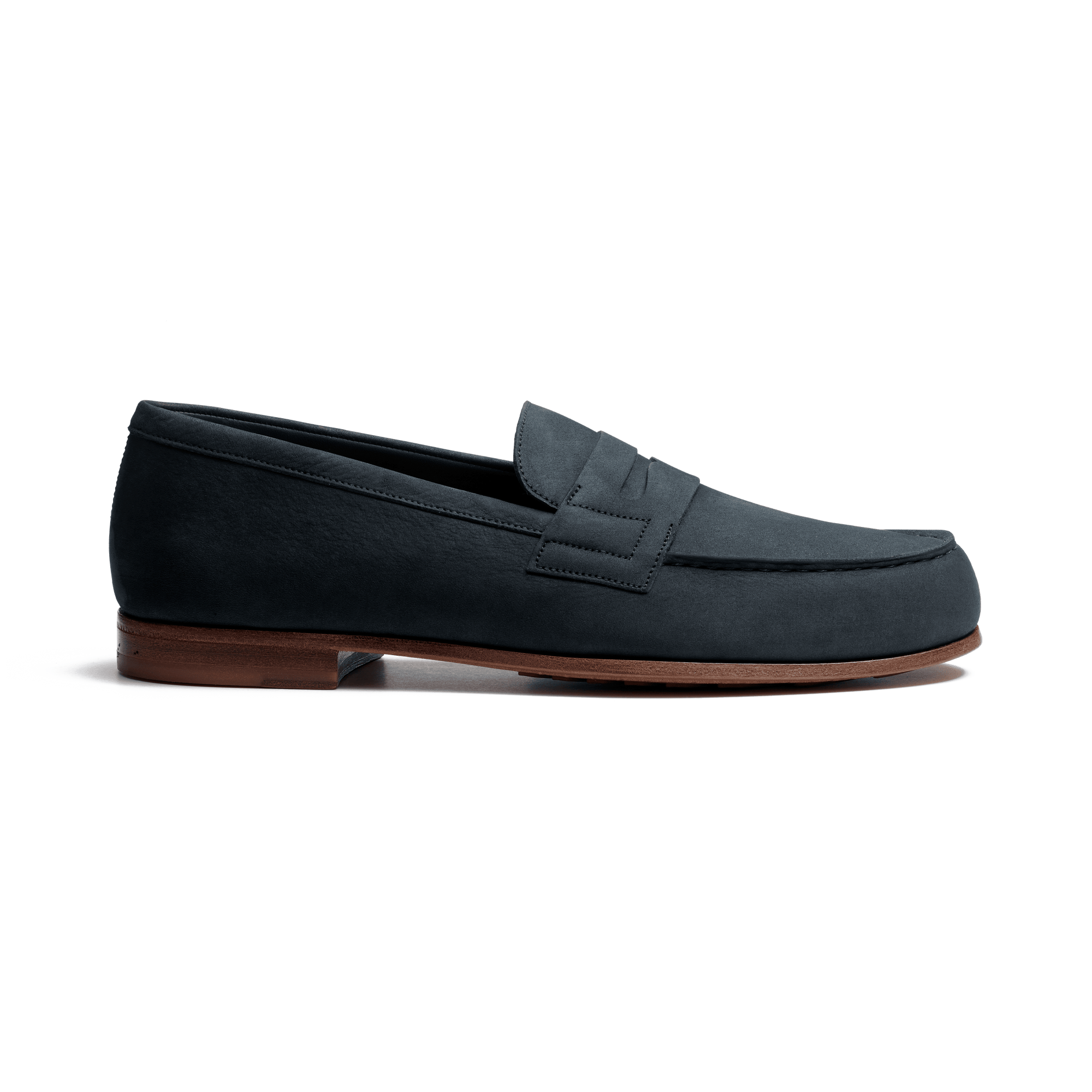 Le Moc' Weston [homme nubuck bleu marine]