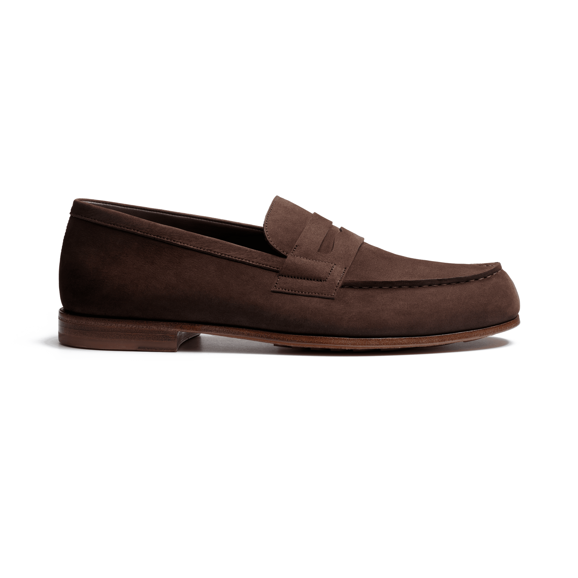 Le Moc' Weston Loafer[Men Chestnut brown nubuck]