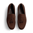Le Moc' Pampilles [homme nubuck marron foncé]