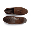 Le Moc' Pampilles [homme nubuck marron foncé]