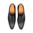 Richelieu cycliste Flore [Homme cuir lisse noir]