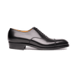 Richelieu bout droit [Homme cuir lisse noir savile]