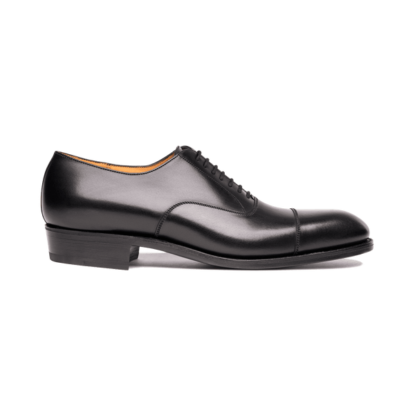 J.M. WESTON Cap toe oxford ＃300 Black 6D Men's Cap Toe Oxford ShoeBlack Leather – J.M. Weston