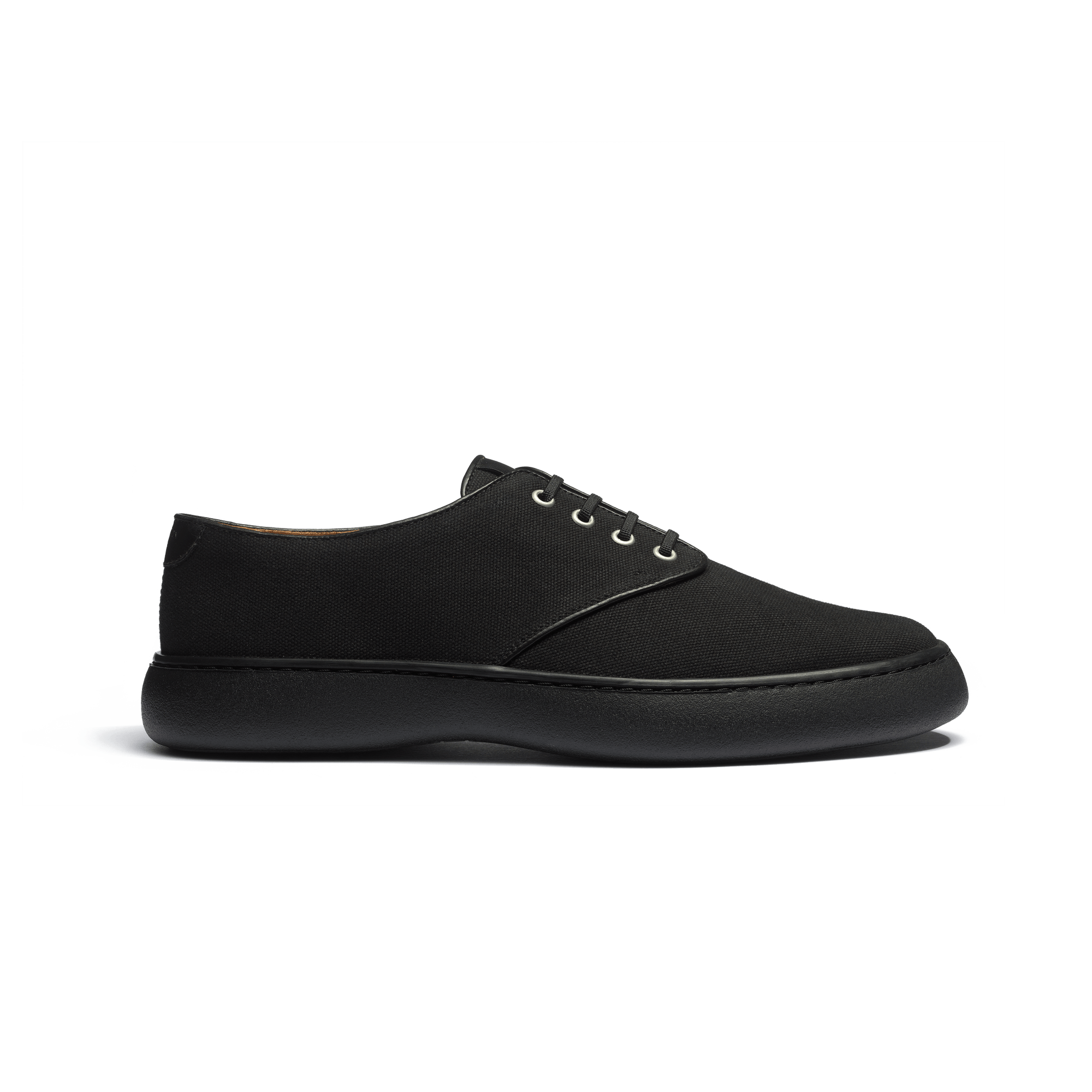 Tennis 1938  [Men Black cotton canvas, black sole]
