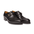 Derby boucle [homme cuir lisse noir eton]