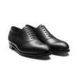 Richelieu à empiècements [Homme cuir lisse noir]