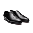 Richelieu One cut perforé Rémi [Homme cuir lisse noir]