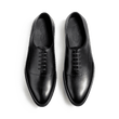 Richelieu One cut perforé Rémi [Homme cuir lisse noir]