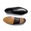 Richelieu One cut perforé Rémi [Homme cuir lisse noir]