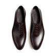 Richelieu One cut Rémi [Homme cuir lisse marron mélèze]