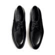 Derby Edouard semelle gomme [homme cuir lisse noir]