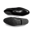 Derby Edouard semelle gomme [homme cuir lisse noir]