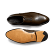 Richelieu Edouard [Homme cuir lisse marron terre d'ombre]
