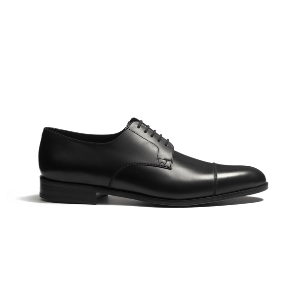 Men's Black Leather West Derby – J.M. Weston