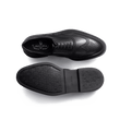 Richelieu Perforé Walker [Homme cuir lisse noir]