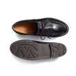Derby Golf [femme cuir lisse noir]