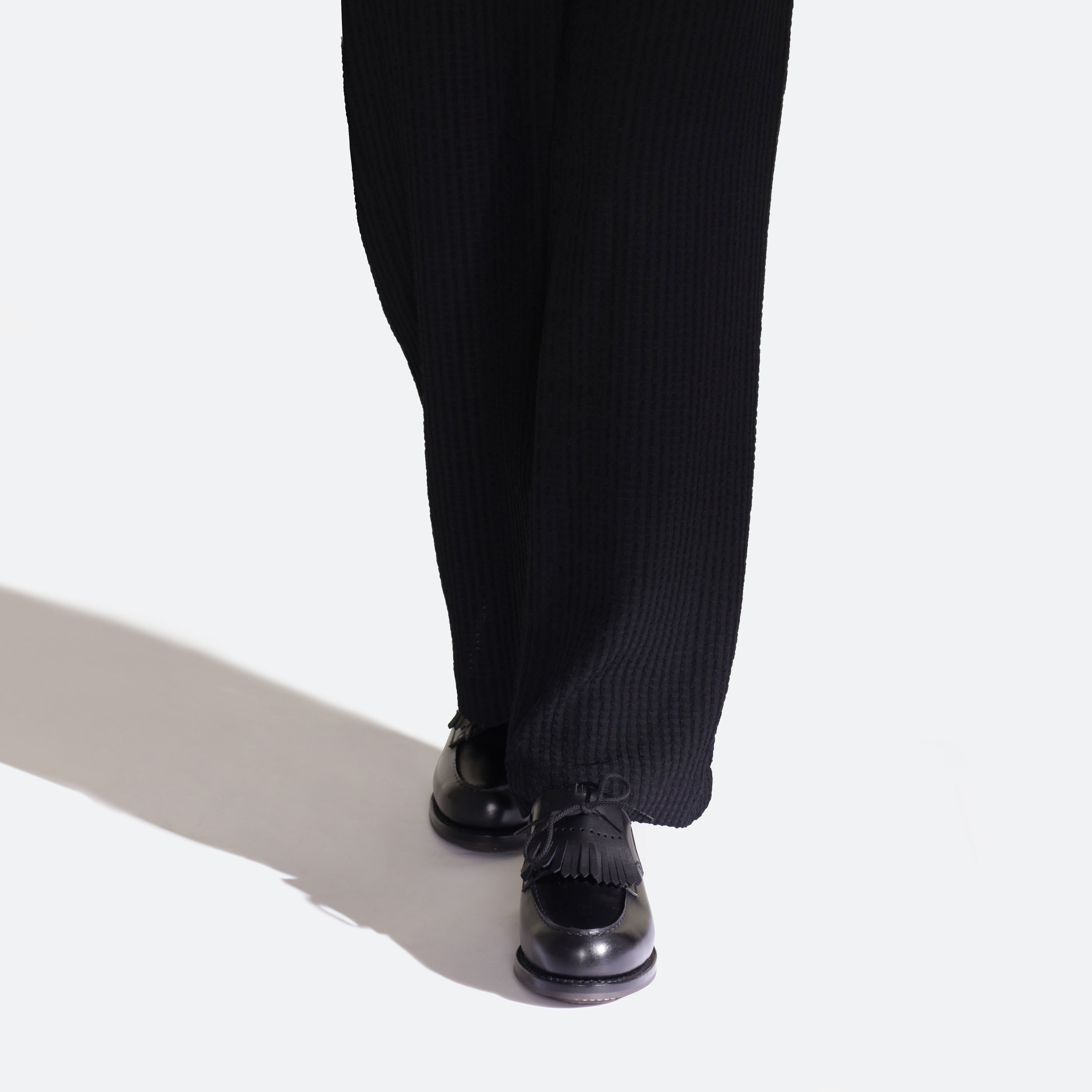 Women's Black boxcalf Golf Derby – J.M. Weston