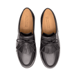 Derby Golf [femme cuir lisse noir]