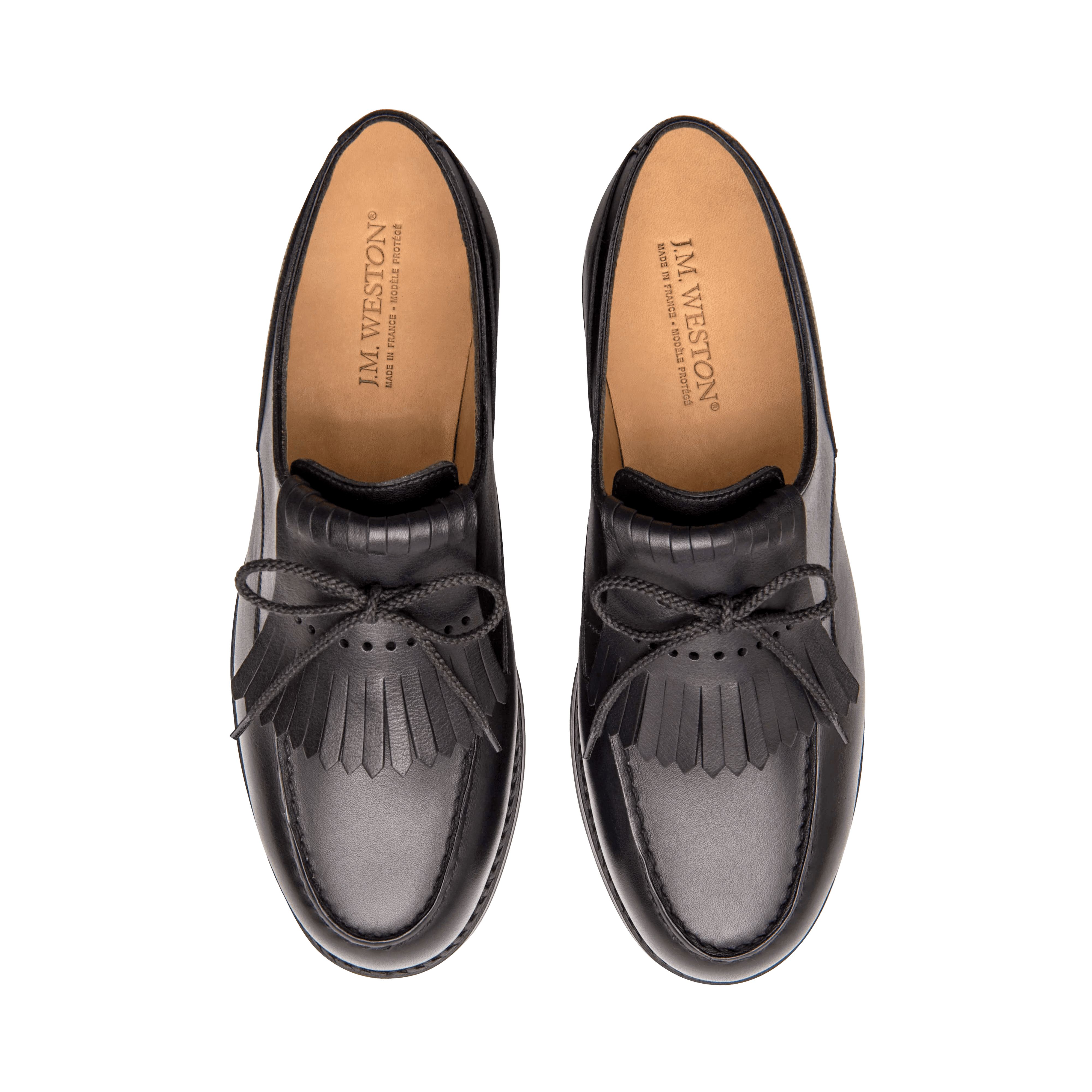 Women's Black boxcalf Golf Derby – J.M. Weston Women's Black boxcalf Golf Derby – J.M. Weston