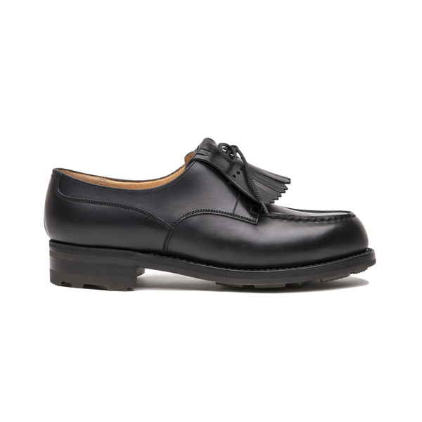 Women's Black boxcalf Golf Derby – J.M. Weston