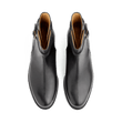 Bottine Jodhpur [femme cuir lisse noir]