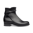 Bottine Jodhpur [femme cuir lisse noir]
