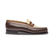 Mocassin 180 [femme cuir lisse marron camaïeu]