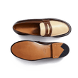 Mocassin 180 [femme cuir lisse marron camaïeu]