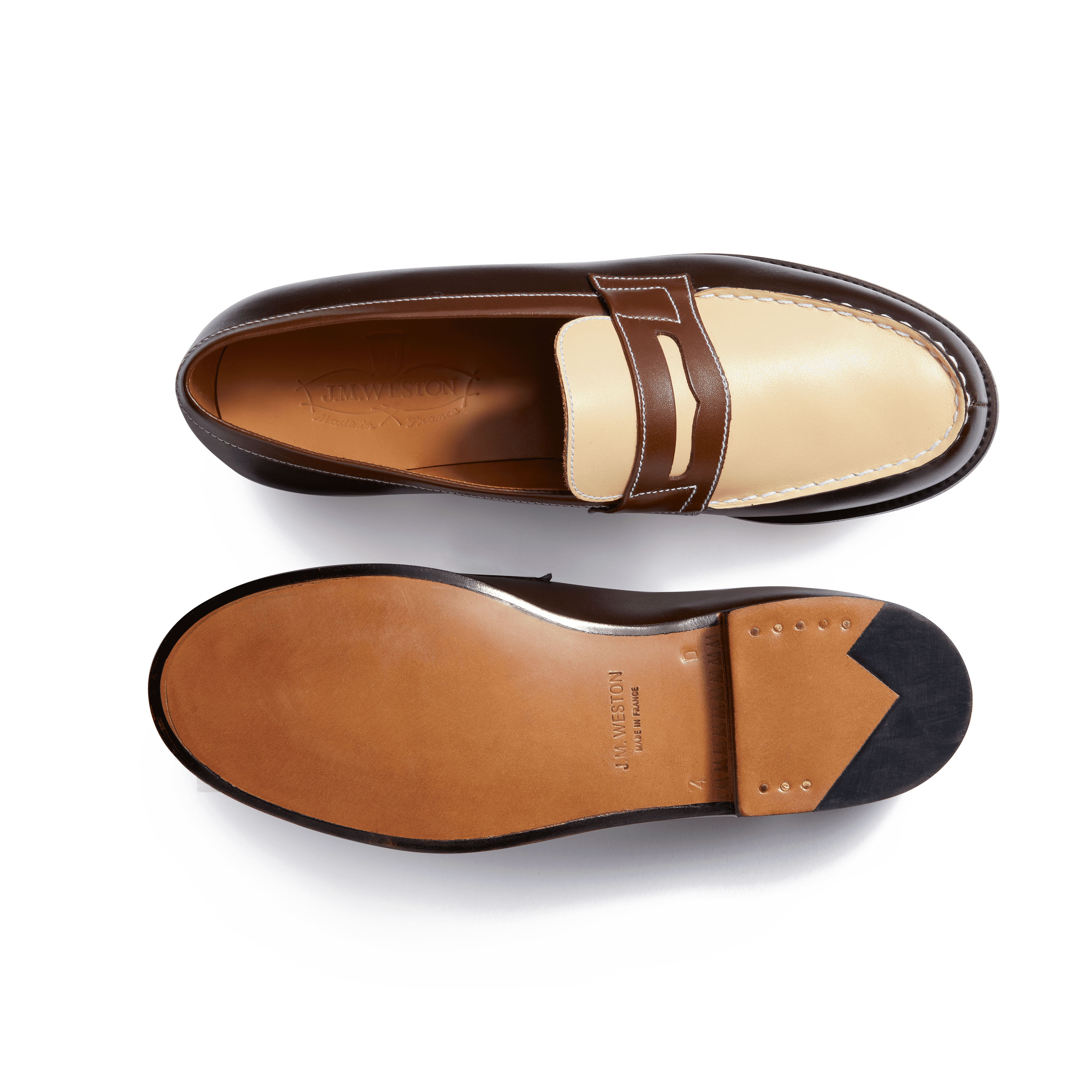 Women's Brown Leather 180 Loafer | J.M. Weston Women's Brown Leather 180 Loafer | J.M. Weston