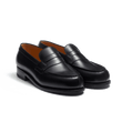 Mocassin 180 [femme cuir lisse noir]