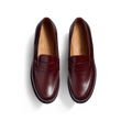 Mocassin 180 [femme cuir lisse bordeaux toucan]
