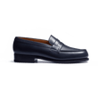 Mocassin 180 [femme cuir lisse bleu]