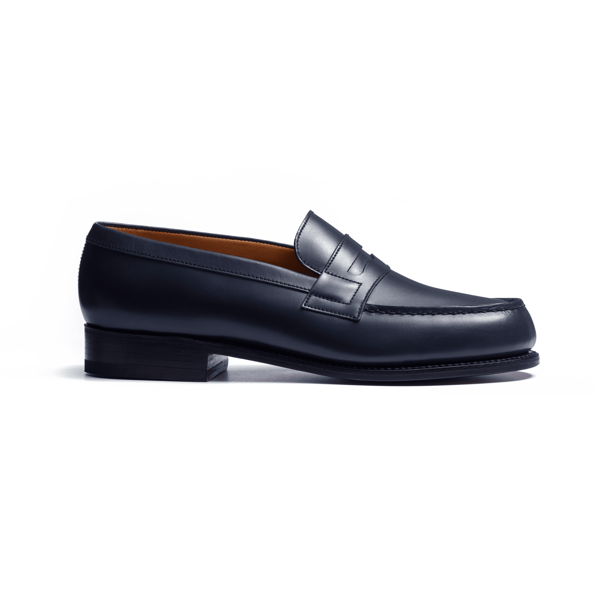 180 Loafer[Women blue boxcalf]