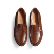 Mocassin 180 [femme cuir lisse marron bergeronnette]