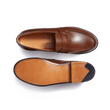 Mocassin 180 [femme cuir lisse marron bergeronnette]