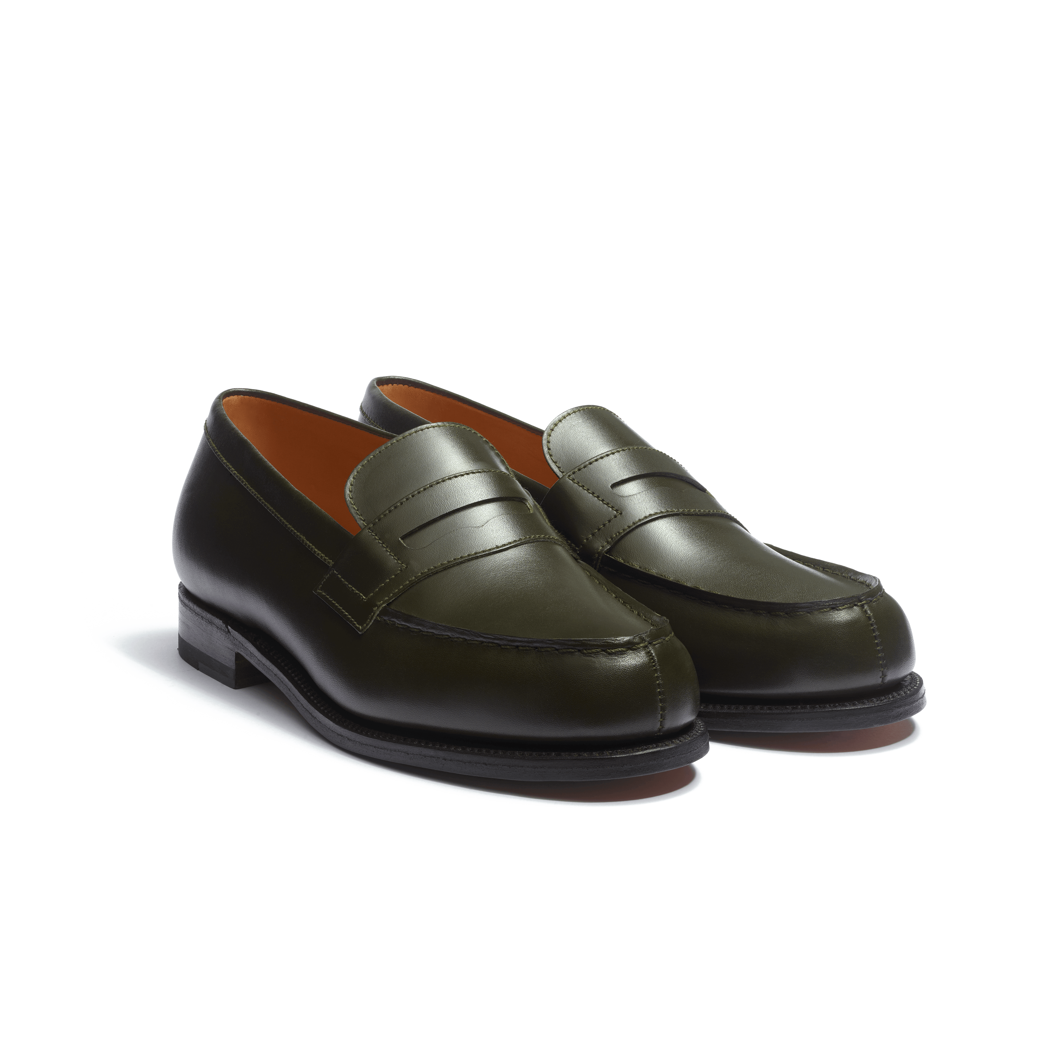 Women's Green Leather 180 Loafer | J.M. Weston Women's Green Leather 180 Loafer | J.M. Weston