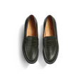Mocassin 180 [femme cuir veau box vert]