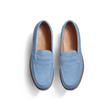 Mocassin 180 [femme velours bleu clair]