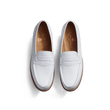 Mocassin 180 [femme cuir lisse blanc]