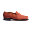 Mocassin 180 [femme velours orange terra cotta]
