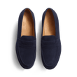 Mocassin 180 [femme velours bleu marine]